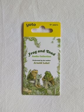 NWT yoto card Frog and Toad collection Arnold Lobel classic tales 5+ YRS